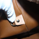 LOUIS VUITTON Monogram Vernis Houston Hand Bag Bronze M91122 LV Auth kk480-12