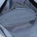 Burberrys Nova Check Hand Bag Nylon Black Silver Auth kk484-11