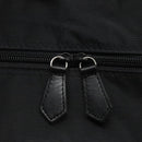 Burberrys Nova Check Blue Label Tote Bag Nylon Black Silver Auth kk486-10