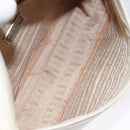 PRADA Shoulder Bag Leather Beige Auth kk506-11
