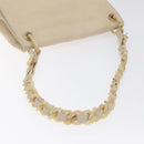 PRADA Shoulder Bag Leather Beige Auth kk506-7