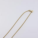 Christian Dior Necklace metal Gold Auth kk513-10