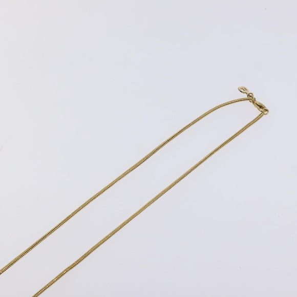 Christian Dior Necklace metal Gold Auth kk513