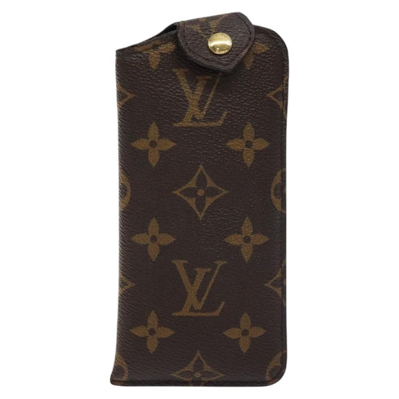LOUIS VUITTON Monogram Etui Lunette PM Glasses Case M66545 LV Auth kk521