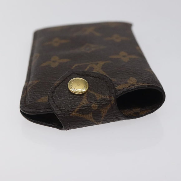 LOUIS VUITTON Monogram Etui Lunette PM Glasses Case M66545 LV Auth kk521