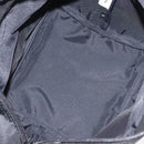 BURBERRY Nova Check Blue Label Hand Bag Nylon Beige Silver Auth kk530-11