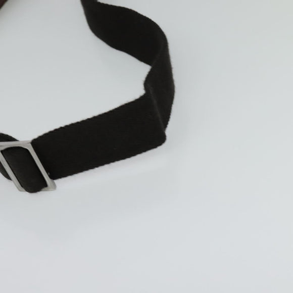 GUCCI GG Supreme Waist bag PVC Beige Silver 28566 Auth kk532