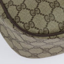 GUCCI GG Supreme Web Sherry Line Shoulder Bag PVC Beige 89 02 032 Auth kk533-15
