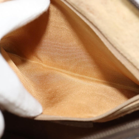 GUCCI GG Supreme Web Sherry Line Shoulder Bag PVC Beige 89 02 032 Auth kk533