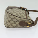 GUCCI GG Supreme Web Sherry Line Shoulder Bag PVC Beige 89 02 032 Auth kk533-4