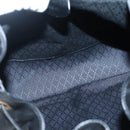 GUCCI Bamboo Backpack Leather Black Gold 003 2058 0030 Auth kk534-11