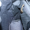 GUCCI Bamboo Backpack Leather Black Gold 003 2058 0030 Auth kk534-21