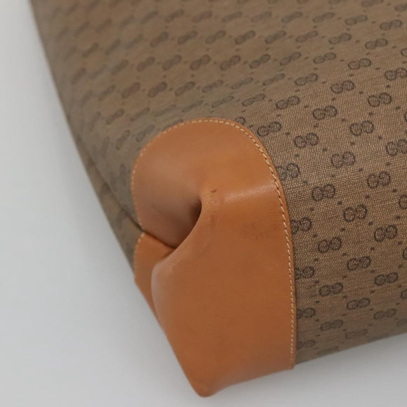 GUCCI Micro GG Supreme Web Sherry Line Bag PVC Beige 002 904 0131 Auth kk538