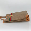 GUCCI Micro GG Supreme Web Sherry Line Bag PVC Beige 002 904 0131 Auth kk538-3