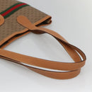 GUCCI Micro GG Supreme Web Sherry Line Bag PVC Beige 002 904 0131 Auth kk538-7