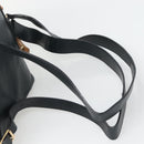 GUCCI Bamboo Backpack Leather Green Gold 003 2058 0016 Auth kk545-11