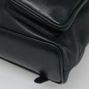 GUCCI Bamboo Backpack Leather Green Gold 003 2058 0016 Auth kk545-13