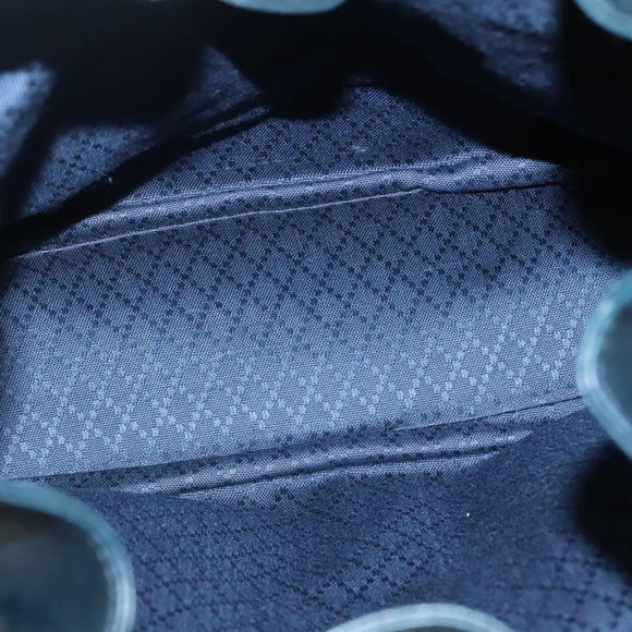 GUCCI Bamboo Backpack Leather Green Gold 003 2058 0016 Auth kk545