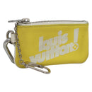 LOUIS VUITTON Everyday LV Pochette Cles Coin Purse Yellow M80845 LV Auth kk550-1