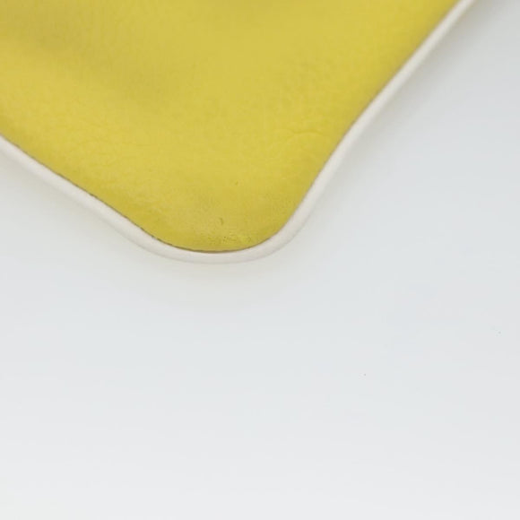 LOUIS VUITTON Everyday LV Pochette Cles Coin Purse Yellow M80845 LV Auth kk550