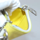 LOUIS VUITTON Everyday LV Pochette Cles Coin Purse Yellow M80845 LV Auth kk550-17
