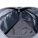 Burberrys Nova Check Blue Label Hand Bag Nylon Beige Silver Auth kk557-17