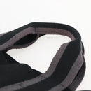 HERMES Fourre Tout Cabass Tote Bag Canvas Black Auth kk560-8