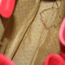 GUCCI Bamboo Backpack Leather Red Gold 003 2058 0016 Auth kk563-20