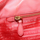 PRADA Hand Bag Nylon 2way Multicolor Gold Auth kk565-21