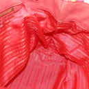 PRADA Hand Bag Nylon 2way Multicolor Gold Auth kk565-22