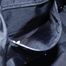 BURBERRY Nova Check Blue Label Hand Bag Nylon Gold Silver Auth kk569-20