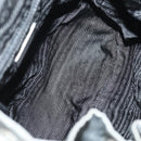 PRADA Backpack Nylon Gray Silver Auth kk572-11