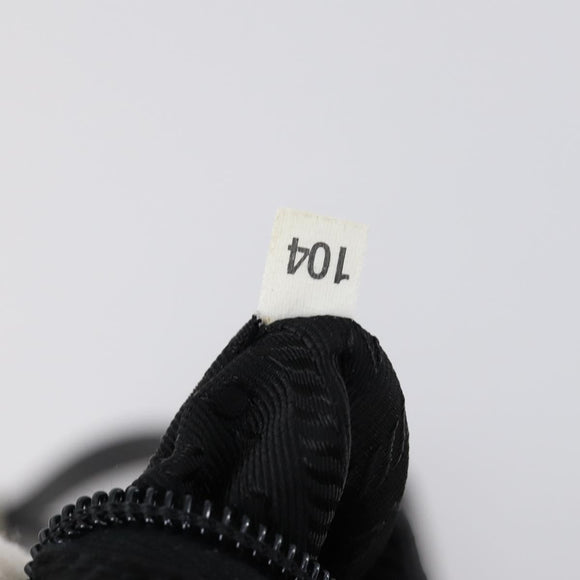 PRADA Backpack Nylon Gray Silver Auth kk572