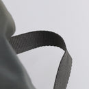 PRADA Backpack Nylon Gray Silver Auth kk572-8