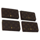 LOUIS VUITTON Monogram Portefeuille Tresol Wallet 4Set M61736 LV Auth kk574-1