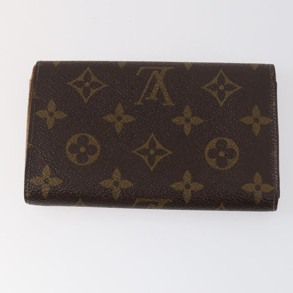 LOUIS VUITTON Monogram Portefeuille Tresol Wallet 4Set M61736 LV Auth kk574