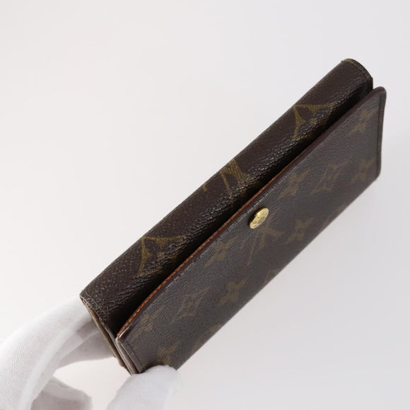 LOUIS VUITTON Monogram Portefeuille Tresol Wallet 4Set M61736 LV Auth kk574