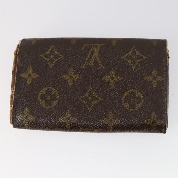 LOUIS VUITTON Monogram Portefeuille Tresol Wallet 4Set M61736 LV Auth kk574