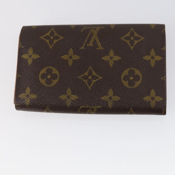 LOUIS VUITTON Monogram Portefeuille Tresol Wallet 4Set M61736 LV Auth kk574