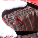 Salvatore Ferragamo Gancini Hand Bag Enamel 2way Red Silver Auth kk576-22