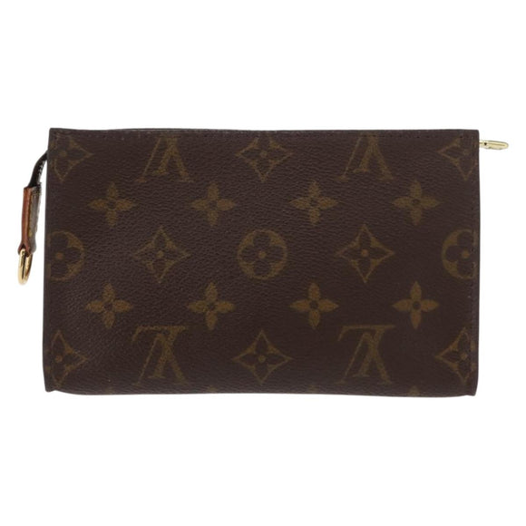 LOUIS VUITTON Monogram Bucket PM Accessory Pouch LV Auth kk578