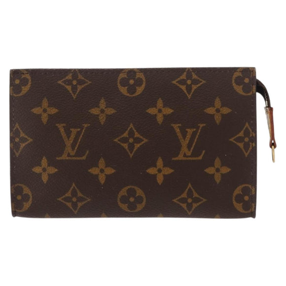 LOUIS VUITTON Monogram Bucket PM Accessory Pouch LV Auth kk579