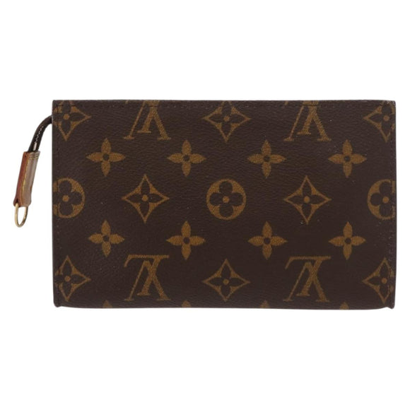 LOUIS VUITTON Monogram Bucket PM Accessory Pouch LV Auth kk579