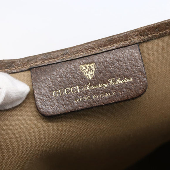 GUCCI GG Supreme Web Sherry Line Tote Bag PVC Beige 41 004 4465 Auth kk582