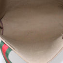 GUCCI GG Supreme Web Sherry Line Tote Bag PVC Beige 41 004 4465 Auth kk582-16