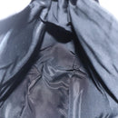 PRADA Chain Shoulder Bag Nylon Black Silver Auth kk583-17