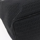 FENDI Zucchino Canvas Tote Bag Black Silver Auth kk586-11
