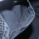 FENDI Zucchino Canvas Tote Bag Black Silver Auth kk586-19