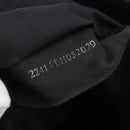 FENDI Zucchino Canvas Tote Bag Black Silver Auth kk586-20