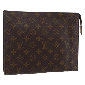 LOUIS VUITTON Monogram Poche Toilette 26 Pouch M47542 LV Auth kk587